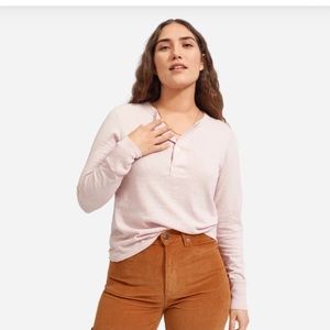 Everlane | 100% cotton long sleeve shirt in lilac